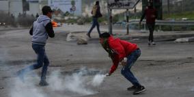 إصابات بالرصاص الحي والمطاطي في نابلس