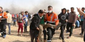 استشهاد طفل متأثراً بجروح أصيب بها خلال مسيرات العودة