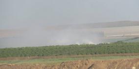 الطائرات الورقية تستمر في اشعال النيران على حدود غزة