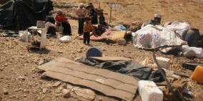 الاحتلال يشرد 5 عائلات في الأغوار بحجة التدريبات