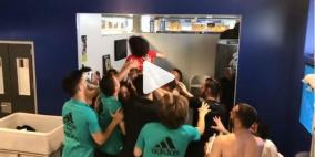 فيديو: هكذا تفاعل لاعبو ريال مدريد مع مهارات نجل مارسيلو 