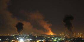 طائرات الاحتلال تشن غارات على موقع للمقاومة بغزة