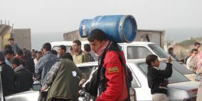 استئناف ضخ الغاز والوقود الى غزة عبر كرم أبو سالم