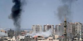 القصف الاسرائيلي يتواصل وصفارات الانذار تدوي في مستوطنات غلاف غزة