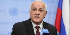 منصور: اجتماعات حثيثة لتحديد خطوات التحرك بعد "الفيتو" الأميركي