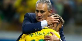 مدرب البرازيل يلمح لغياب "نيمار" أمام سويسرا