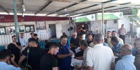 بعثة نادي هلال القدس تصل قطاع غزة