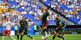 فيديو- التعادل يحكم موقعة الدنمارك وأستراليا