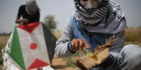 جيش الاحتلال يهدد بردود قاسية على الطائرات الحارقة 