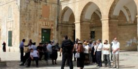 مستوطنون يقتحمون الأقصى 