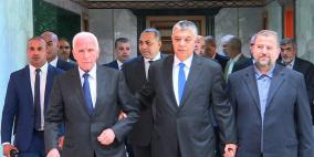 الأحمد يلتقي مسؤولين مصريين "لتحريك المصالحة"