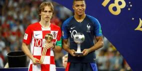 مودريتش يحصد جائزة أفضل لاعب في المونديال
