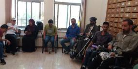 صور: "حراك ذوي الاعاقة" يعلن الاعتصام المفتوح داخل مقر التشريعي