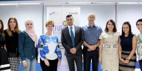 وزيرة التنمية الكندية تختتم زيارتها لفلسطين بلقاء مجموعة من الرياديات