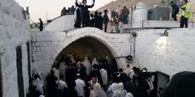 عشرات المستوطنين يقتحمون مقام يوسف شرق نابلس