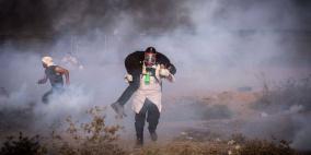 صور- استشهاد طفل واصابة العشرات على حدود غزة