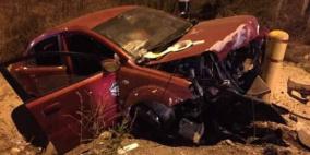 وفاة مواطنة وإصابة 4 آخرين جراء حادث سير ذاتي 