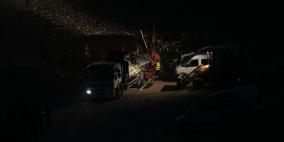 قوات الاحتلال تهدم قرية الوادي الأحمر الجديدة