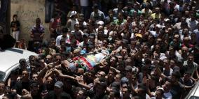 جماهير غزة تودع 4 شهداء 