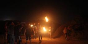 صور- إصابات بينها خطيرة في مواجهات ليلية شرق غزة