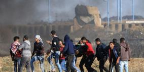 اصابة 3 مواطنين برصاص الاحتلال شرق دير البلح وسط القطاع 