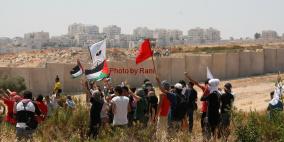 بلعين: إصابة ناشط إسرائيلي بجروح وآخرين بالاختناق