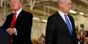 ترامب يلمح لاستقالة وزير الدفاع الأميركي