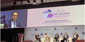 مجموعة بنك فلسطين تشارك في المنتدى السنوي لصندوق "خزانة" السيادي الماليزي