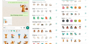 الملصقات تصل واتساب