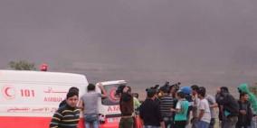 إصابة شاب شرق مخيم البريج في قطاع غزة