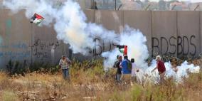 إصابة العشرات بالاختناق في بلعين