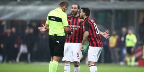 هيغواين يعتذر بعد طرده أمام يوفنتوس