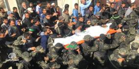 الآلاف يشيعون جثامين شهداء معركة خانيونس 