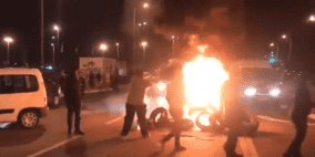 مئات المستوطنين يحتجون على وقف إطلاق النار