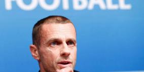 رئيس "يويفا" يؤكد عدم وجود نية لإقامة دوري السوبر الأوروبي