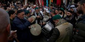 ذكرى المولد النبوي في نابلس ليس كباقي المدن