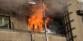 وفاة طفل إثر حريق في نابلس