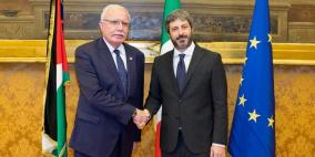 المالكي يطلع رئيس البرلمان الإيطالي على آخر التطورات