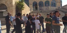 المتطرف "غليك" يقود اقتحامات واسعة للمسجد الأقصى