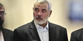 هنية: نقدر الجهود التي بذلتها السلطة لمنع إدانة حماس 