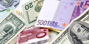 أسعار العملات المتداولة في السوق الفلسطيني