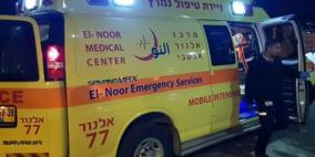 اصابة متوسطة بإطلاق نار في أم الفحم