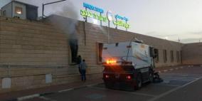 أضرار جسيمة إثر حريق بقسم الجباية في عرعرة النقب