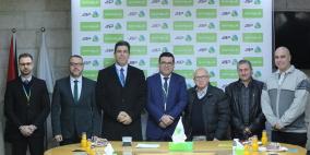 جوال توقع اتفاقيّتي دعم وتعاون مع بلدية الشوكة برفح وجمعية الشبان المسيحية بغزة