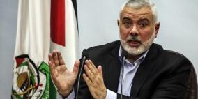 هنية: أي تلكؤ في إجراء الانتخابات يعني مكافأة الاحتلال