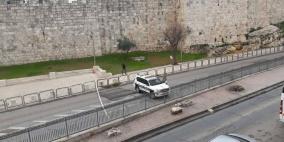 الاحتلال يغلق شارع وسط القدس