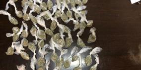 القبض على شخص بحوزته 70 كيس من المخدرات بالقدس