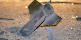 العثور على بقايا صاروخ في غلاف غزة