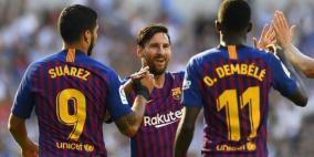 برشلونة يفرح جمهوره قبل لقاء مانشستر يونايتد