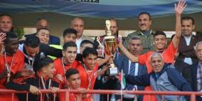 اتحاد خانيونس يتغلب على شباب الخليل ويتوج بكأس فلسطين للشباب